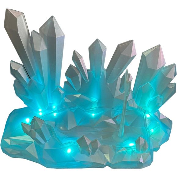 LOL Surprise OMG Crystal Star Collector Edition Stand White Light Up Blue Glow - Picture 10 of 16
